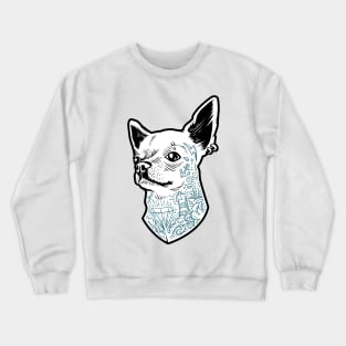 Tattooed Chihuahua Crewneck Sweatshirt